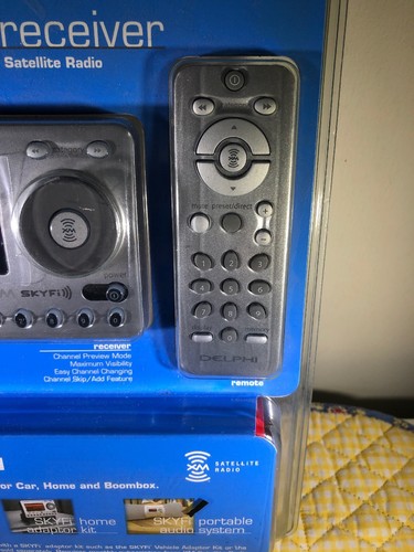 Delphi SKYFi SA50000 11P1 XM Car & Home Satellite Radio Receiver & Remote New