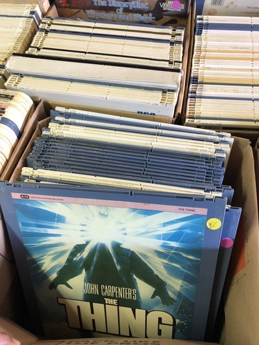 Vintage Huge Lot of 963 CED CAPACITANCE ELECTRONIC DISCS (CED)