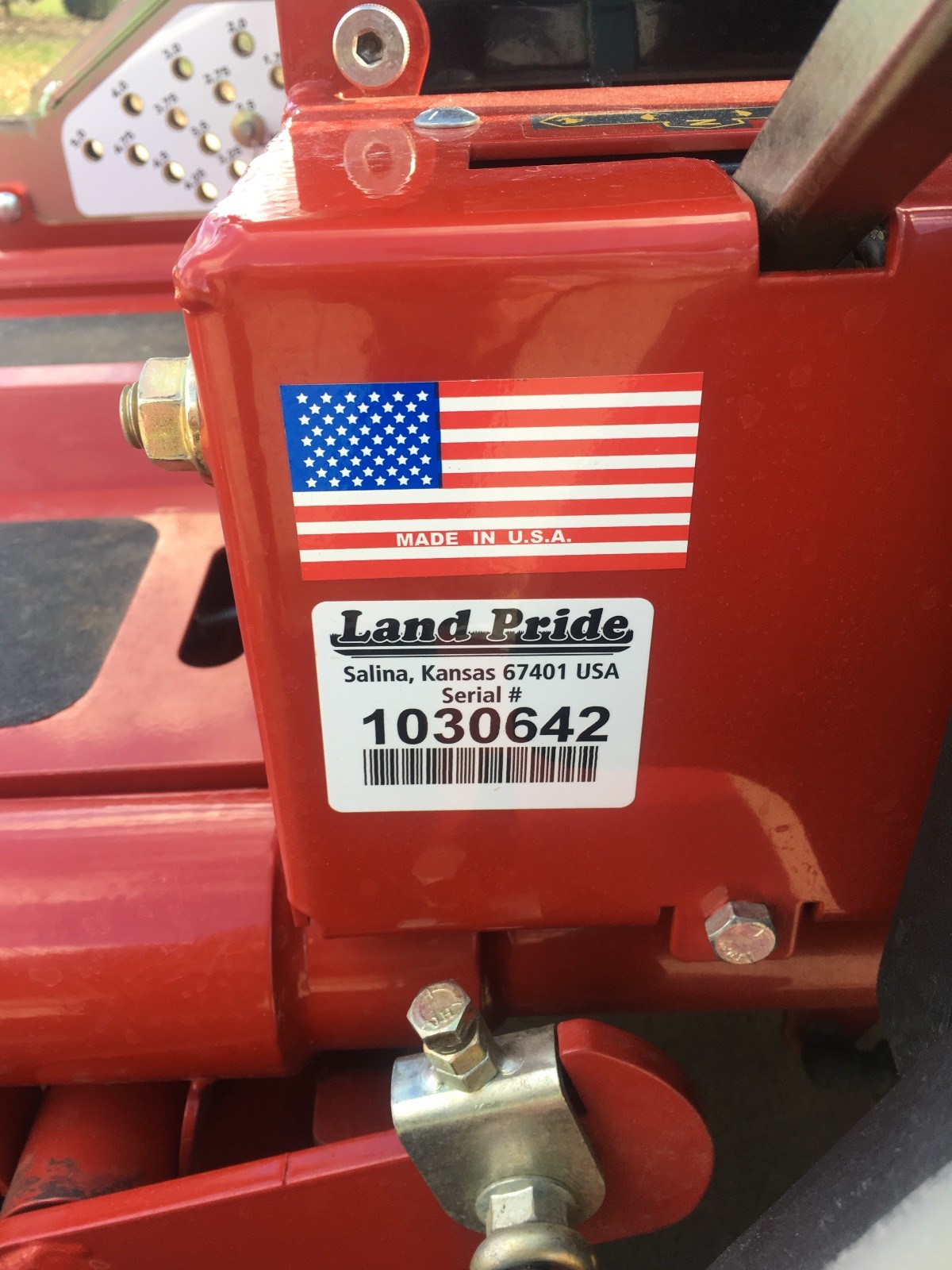 Excellent/Mint, 2016 LAND PRIDE ZT360 ZERO TURN 60