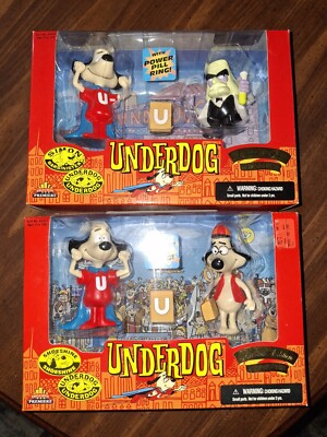 Underdog 1998 Excl. Premier Action Figures Limited Edition Underdog & Shoeshine