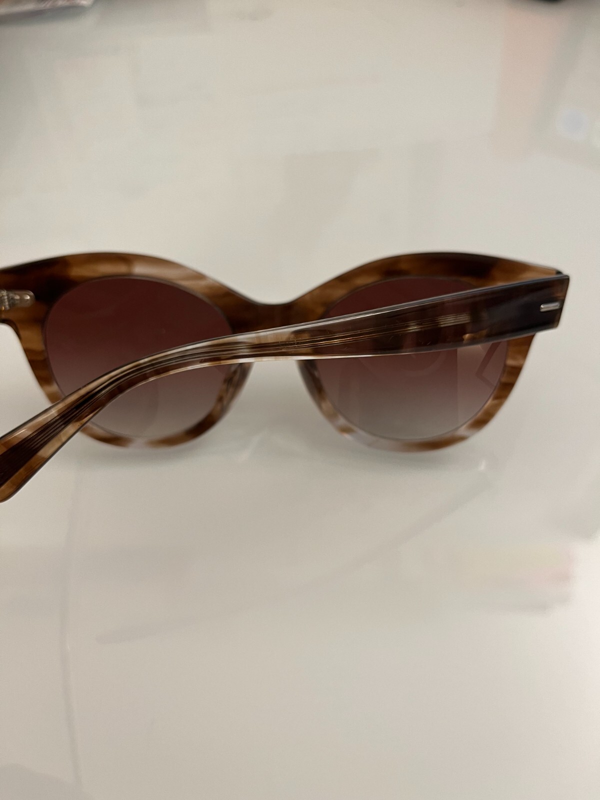 Pre-owned Oliver Peoples The Row X Georgica Sun Msrp$562 Ov5421su Rare Find In Brown