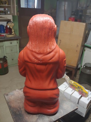 1967 Planet Of The Apes Cornelius Blow Mold Bank 17 Inches Tall