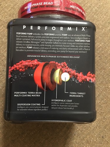 Performix Pump Stim Free Pre Workout Tangerine 40 Servings1-19
