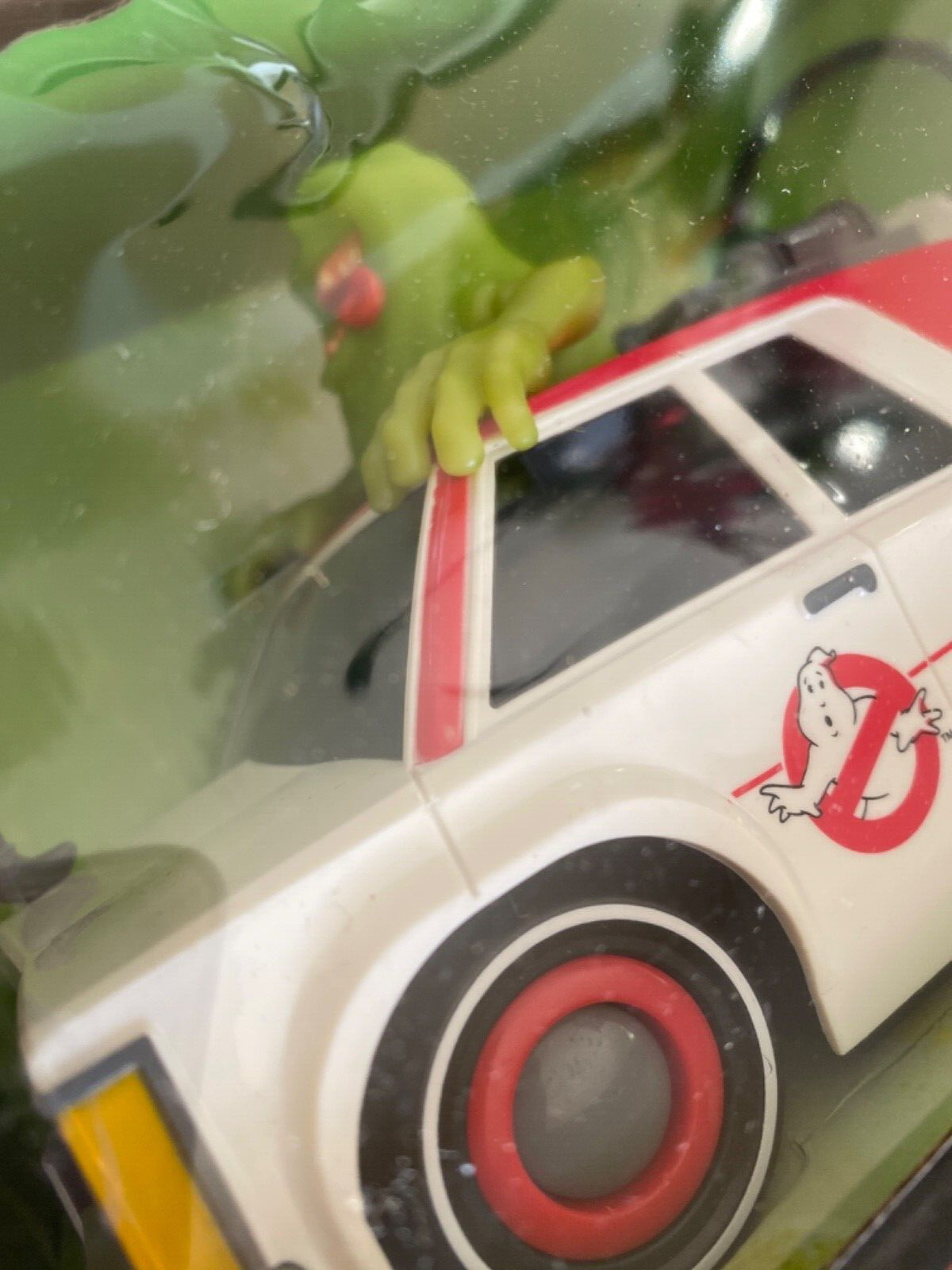 Ghostbusters Ecto-1 Glowing Slimer  RADIO CONTROL Car NKOK NEW RARE