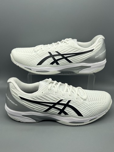 ASICS Solution SPEED FF 2 Mens 14 White Black Tennis