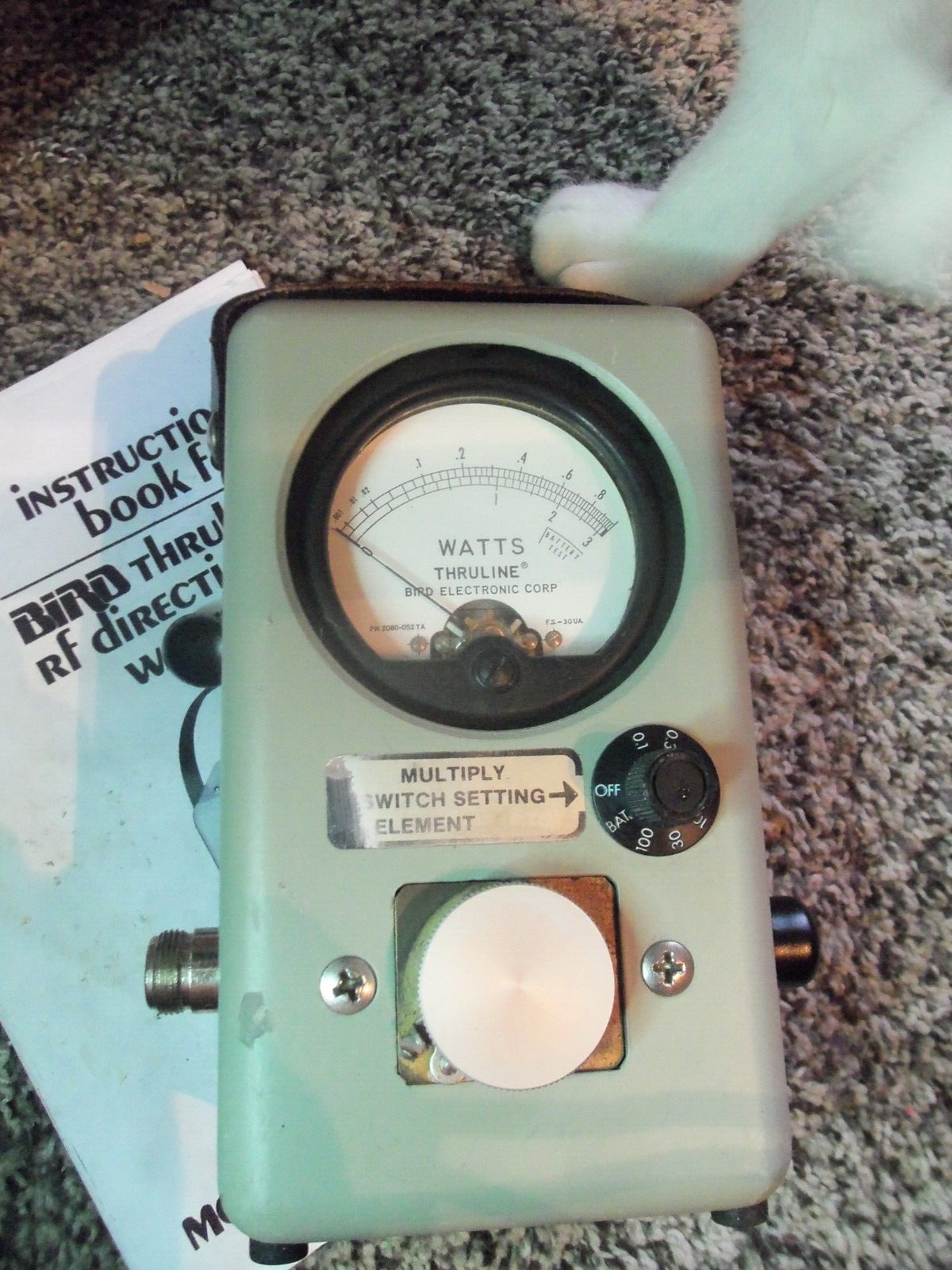 その他 BIRD WATTMETER MODEL 612 WATTMETER MODEL 612 はかり BIRD