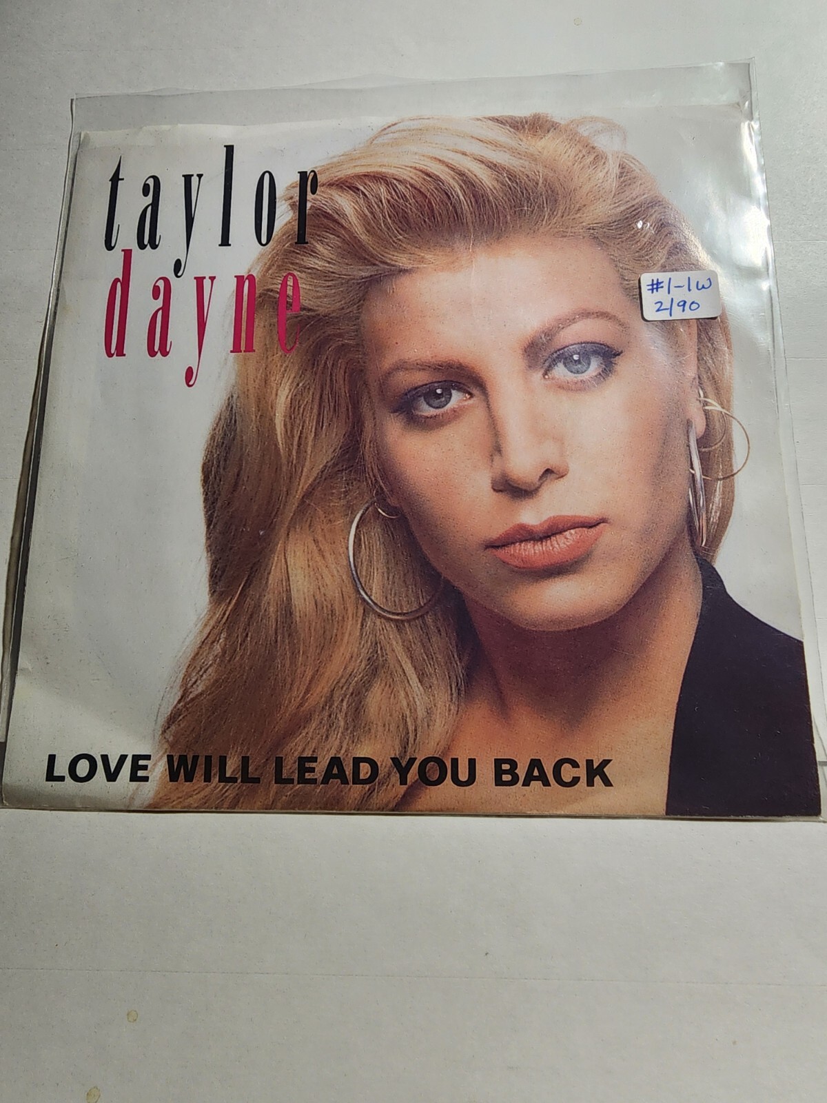 TAYLOR DAYNE　12inch promo Taylor Dayne / Love will lead you back / 1989 / VG+ F333 | eBay