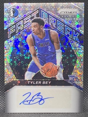 2020-21 Panini Prizm Fast Break Rookie Auto Tyler Bey #FR-TBY Rookie Auto