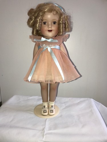 Danbury Mint porcelain version of Shirley Temple doll of the 30s, UFDC 240- 2019