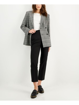 

WEEKEND MAX MARA Женский серый двубортный пиджак на подкладке с разрезом сзади, 504605296000010