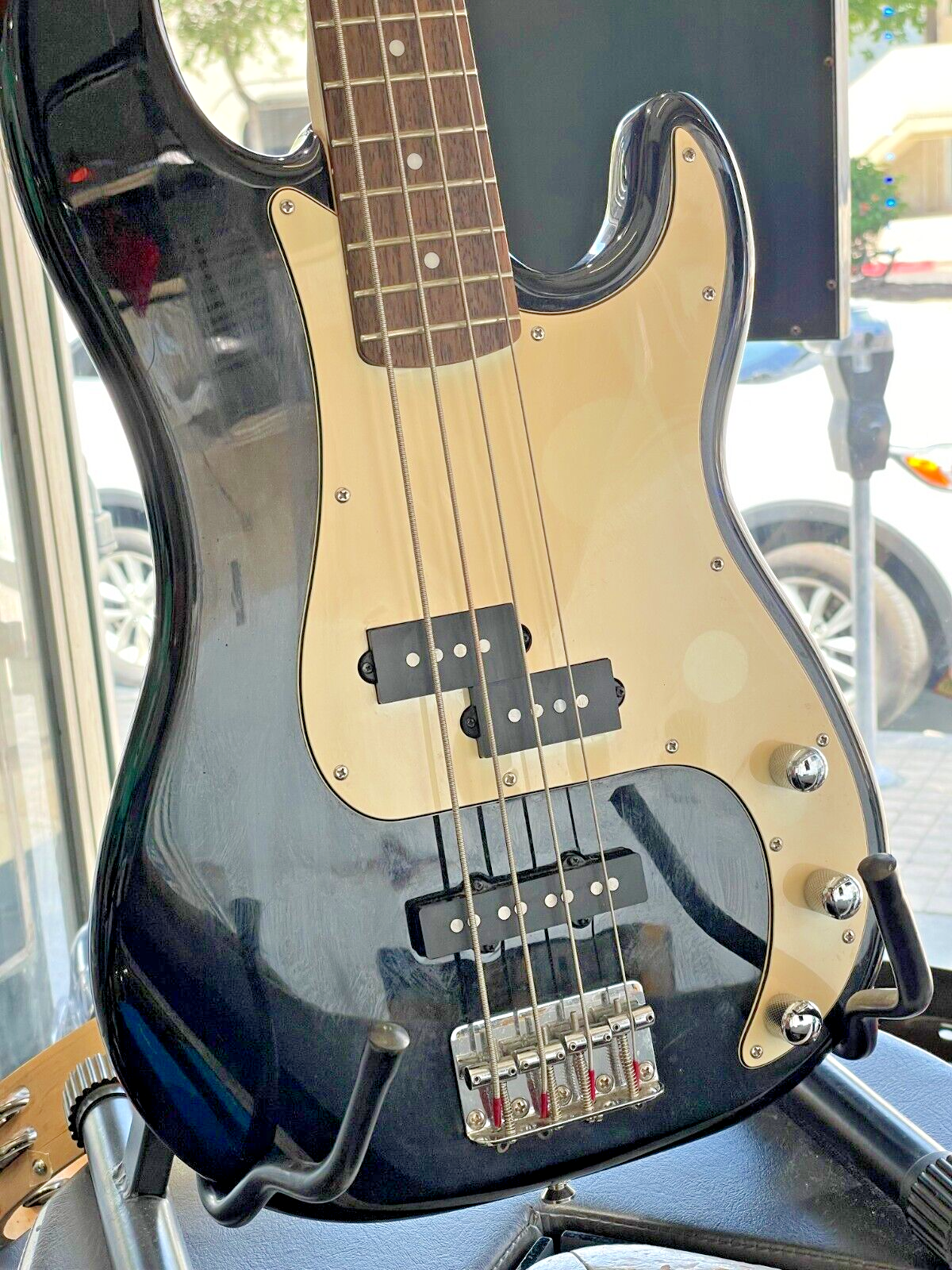 Fender Squier Standard Precision P Bass - Black | eBay
