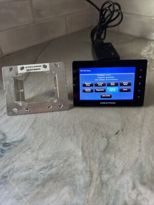 Crestron TSW-552-B-S 5  Touch Screen, Black Smooth Inc Wall Mount