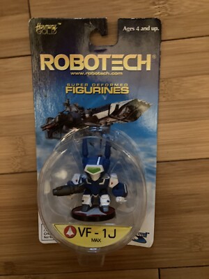 2001 Harmony Gold Toyami ROBOTECH VF-1J Max Morphers Veritech New Rare Anime