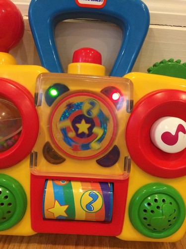 Vintage Little Tikes Musical Activity Box Toy Lights And Sounds VGUC Rare HTF