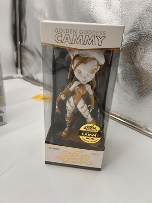 SDCC 2019 Cryptozoic Street Fighter Golden Goddess Cammy LE 165/350 White Gold