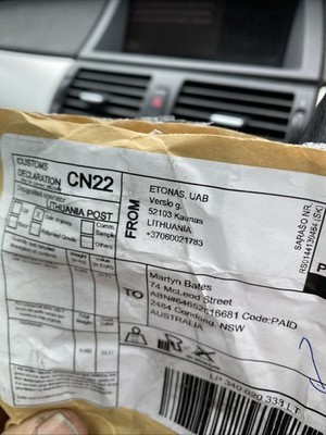 Item photo(s) from verified buyer