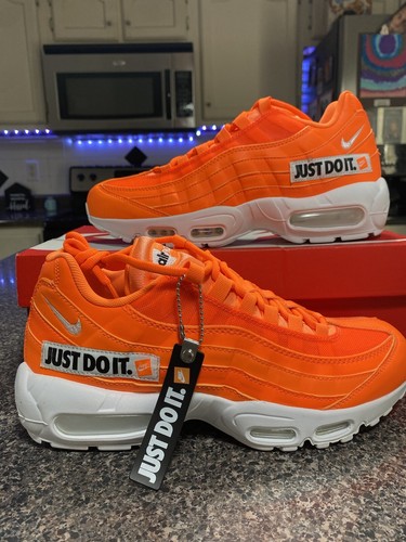 Size 7.5 - Nike Air Max 95 Just Do It total orange | eBay