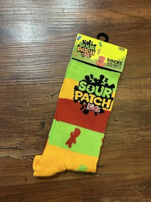 Crazy Socks Sour Patch Kids NWT MENS/Unisex Crew Size 6-12 Silly Novelty Gift
