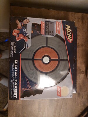 Nerf Elite Electronic & Digital Dart Board Target Lights & Sounds New in Box