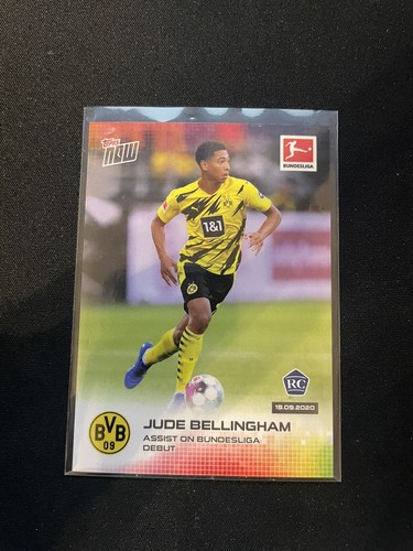 2020 Topps Now Jude Bellingham Bundesliga RC ROOKIE #004 | eBay