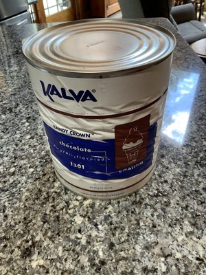 KALVA Candy Crown Chocolate Ice Cream Shell Coating - #10 Can