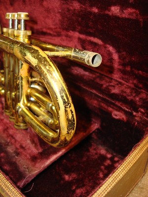 1956 Holton Collegiate Cornet w/ Original Hardcase  PLAYER