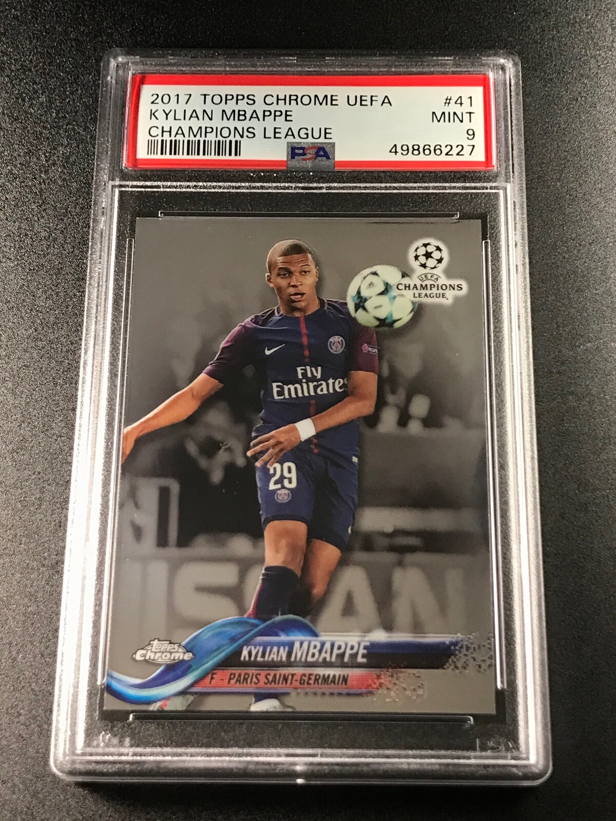 キリアン・エムバペ topps Chrome Kylian Mbappe 2024-25 Topps Chrome UEFA Club Competitions #1 Kylian Mbappé