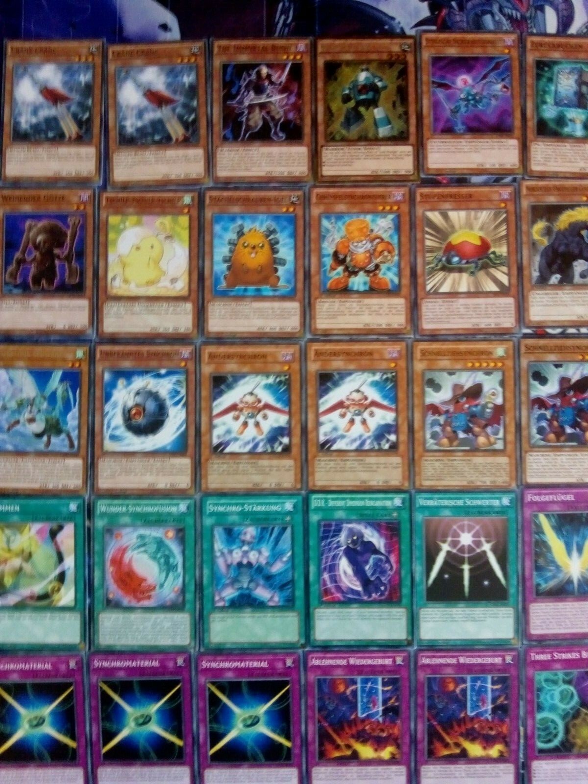 Yu-Gi-Oh Komplettes Synchron-Deck, 60-KartenExtra-Deck, 