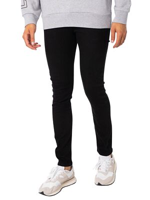 

Мужские джинсы скинни Jack - Jones Liam Original 773, черные, Черный, LIAM-773