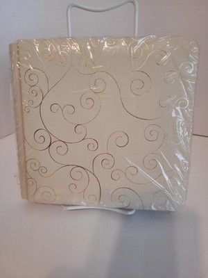Creative Memories 7 X 7 Beige w Gold Swirlys Coverset No Pages NIP