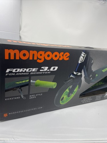 Mongoose Force 3.0 Folding Scooter MaxGrip NEW IN