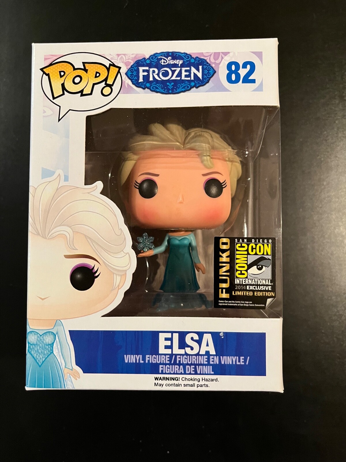 その他 Funko Pop Frozen Elsa #82 SDCC 2014 Funko Pop! Elsa - 2014 San Diego Comic Con (SDCC) (Exclusive