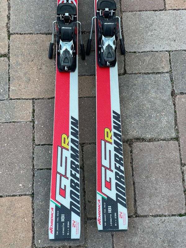 NORDICA DOBERMANN GSR 181 RACE SKIS POWER N PRO 2S XBI CT 13 NORDICA DOBERMANN GSR 181 RACE SKIS POWER N PRO 2S XBI CT 13