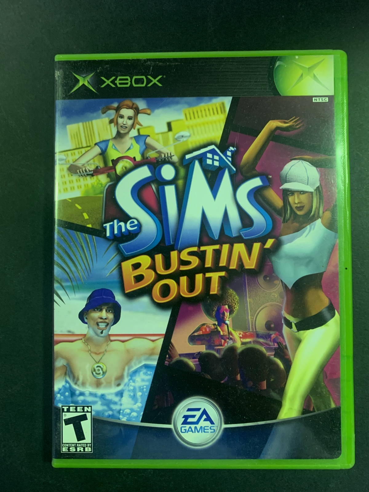 The Sims: Bustin' Out (Microsoft Xbox) CIB Complete TESTED WORKS MINT