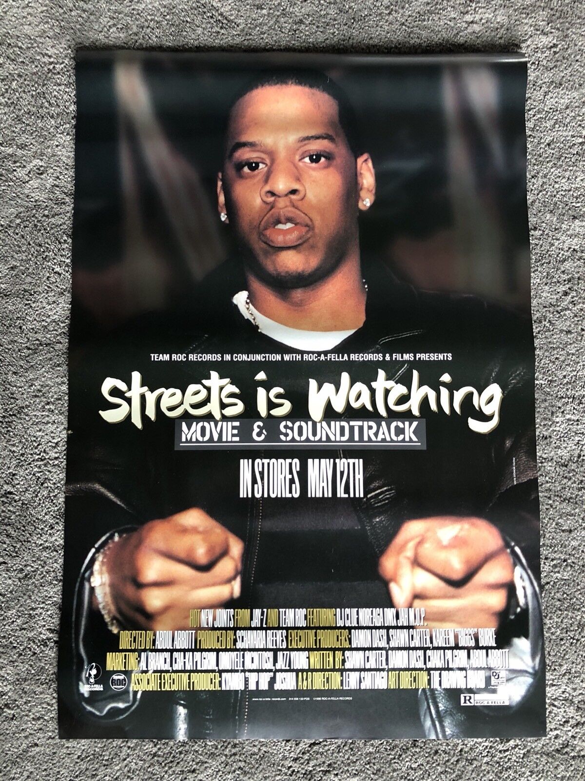 RARE! 🎙️ Jay-Z “Streets Is Watching” PROMO Poster Roc-A RARE! 🎙️ Jay-Z “Streets Is Watching” PROMO Poster Roc-A