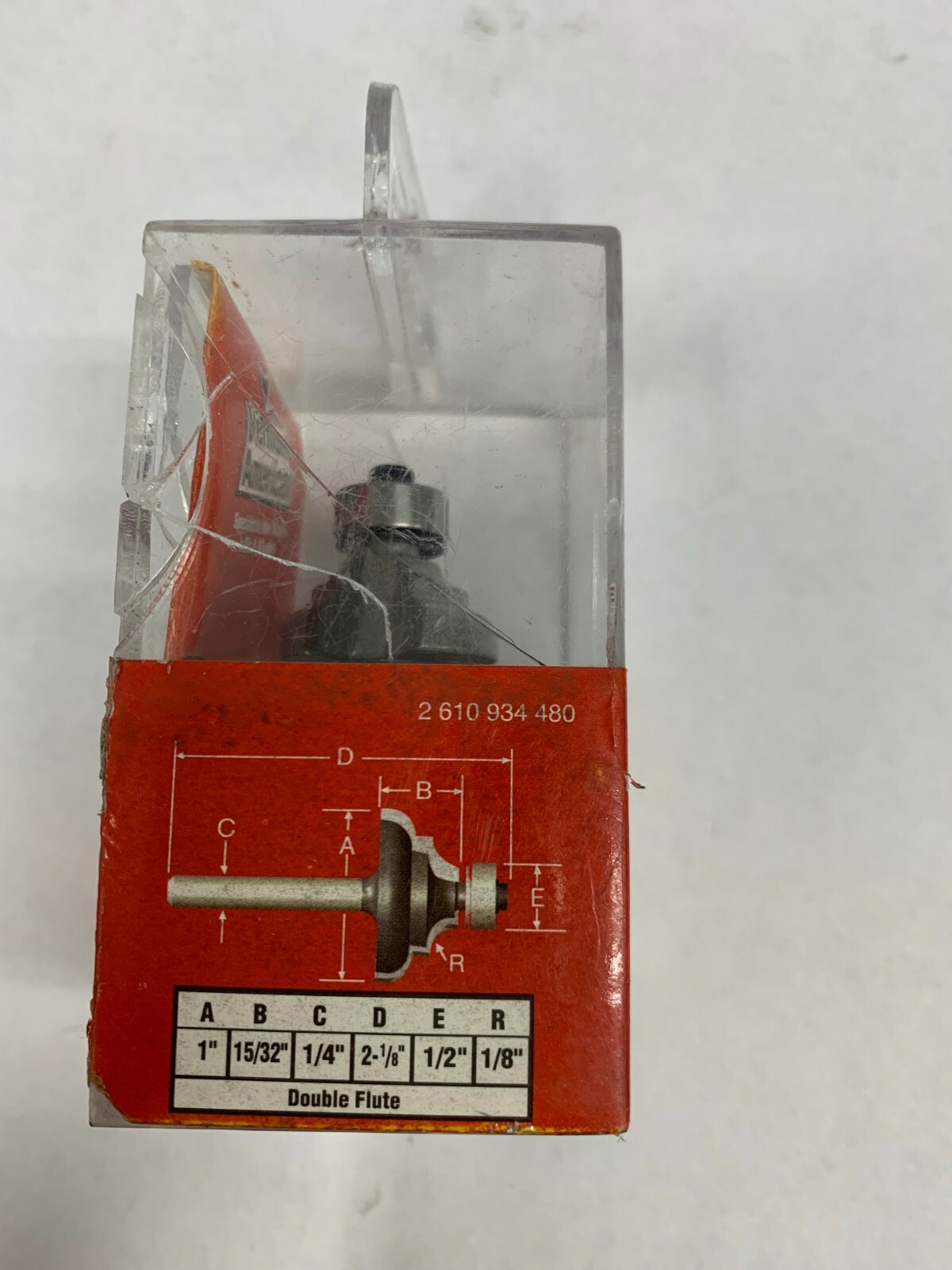 Vermont American 23151 Carbide Tipped, Double Flute 1/8