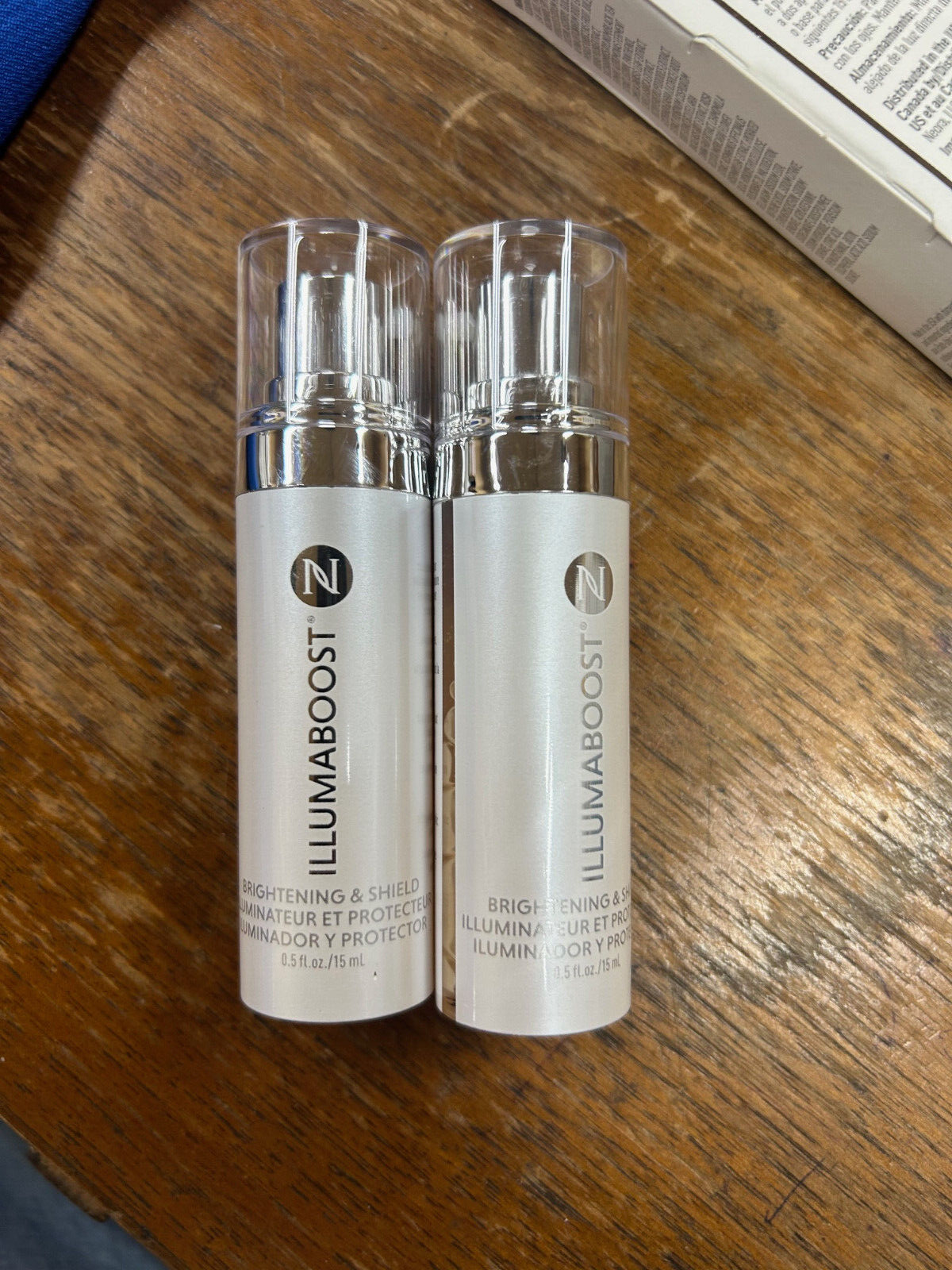 NEORA ILLUMABOOST Brightening & Shield (2x.5oz) Date Issue skin EXP1/2024 Sealed