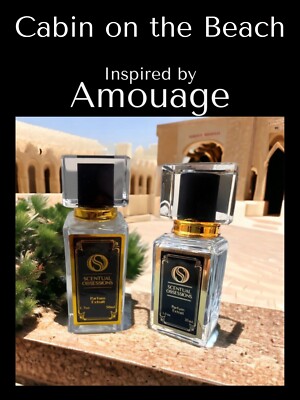 Cabin On The Beach Parfum Extrait Inspired By Beach Hut Man