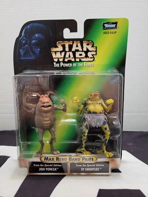 Joh Yowza Sy Snootles Max Rebo Band Pairs STAR WARS Power of the Force NEW D1