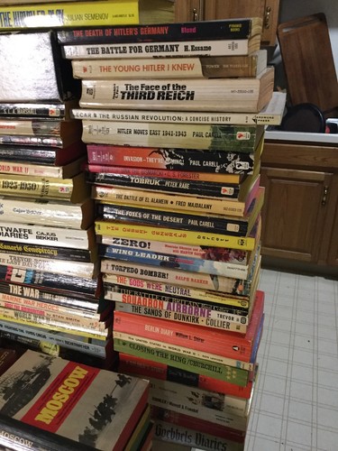 Incredible Collection Of 220 World War 2 Paperback History Books. Ballantine