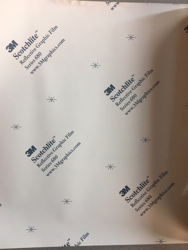 15”x13 Ft.roll 3M 680 REFLECTIVE GOLD Color #64 vinyl