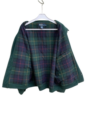Ralph Lauren wool JK チェック　L Polo Ralph Lauren Plaid Wool-Blend Shirt Jacket | Saks Fifth