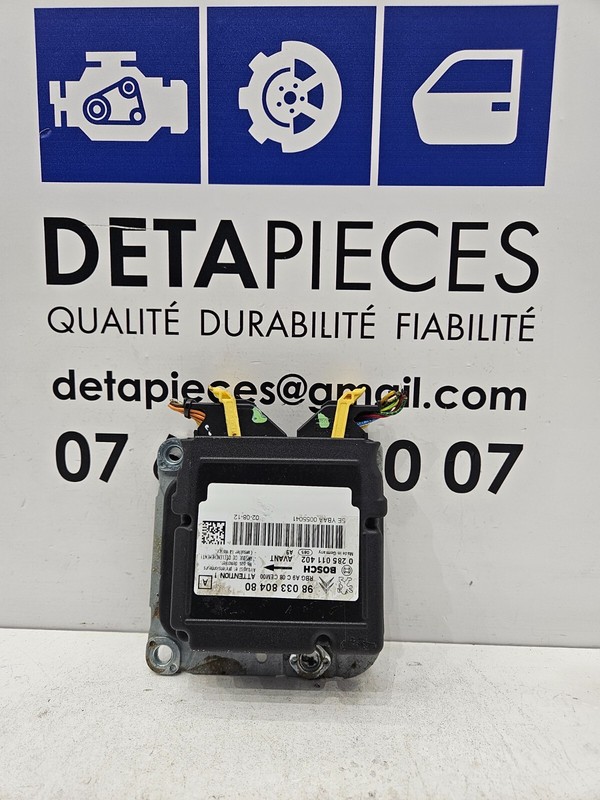 âBoitier Commande Sac Gonflable Peugeot 208 2012 I 70358594 9803380480