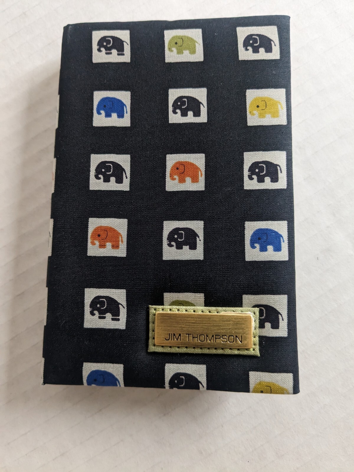 Jim Thompson Thai Silk Notebook NEW Note Book 7”x 5”. Gift