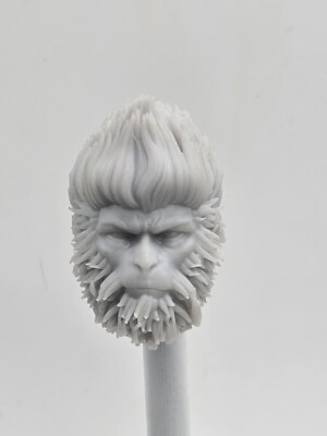 3d Printed MONKEY KING SUN HEAD 1:12 6'' Classified/Legends SCALE