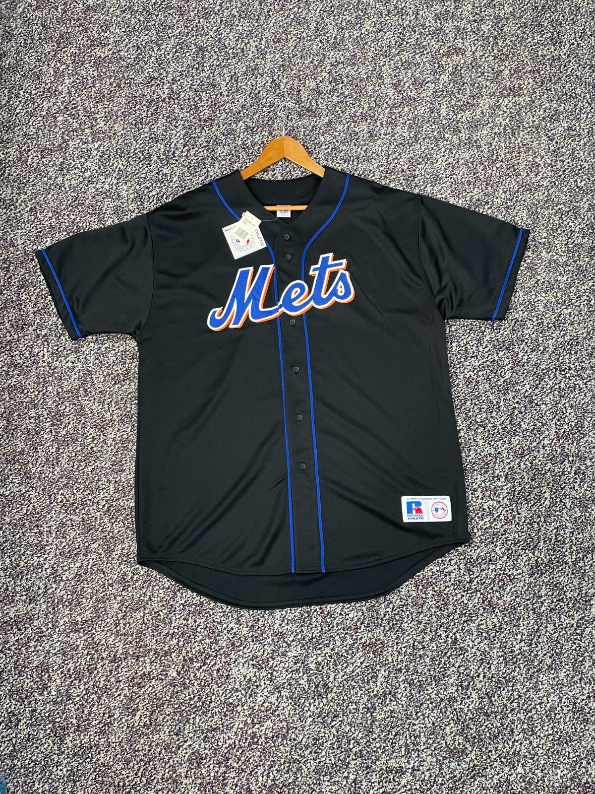 メッツ newyork mets russell ユニフォーム yankees New York Mets Vintage 90s Russell Athletic Baseball Jersey