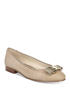 

Женские бежевые балетки SAM EDELMAN с коротким носком Mage Toe Block Heel Slip On балетки 9,5, Бежевый, G5894L7