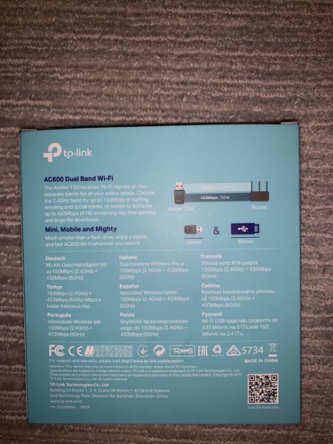 tp-link Wirless Dual Band Adapter