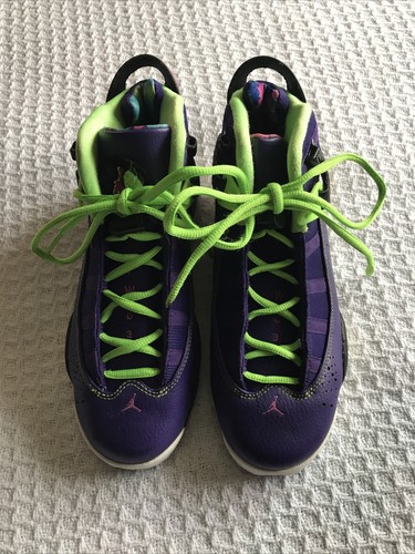 Nike Air Jordan 6 VI Rings Bel Air Purple Green Black/White Nike Air Jordan 6 VI Rings Bel Air Purple Green Black/White