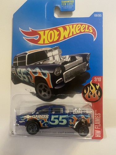 Hot Wheels HW Flames 55 Chevy Bel Air Gasser #109/250 | eBay